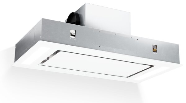 Klarstein Remy, абсорбатор, 90 cm, 620 m³/h, 230 W, 3 нива, дистанционно управление, бял