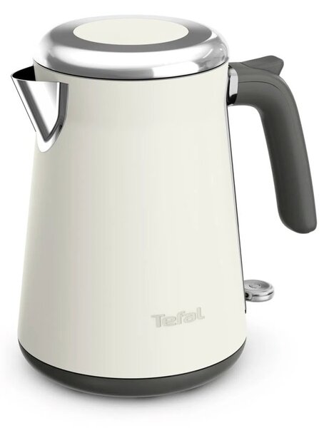 Електрическа кана Tefal KI666AE0, вместимост 1.7 литра, с филтър, индикатор за нивото на водата, 2400W, бяла