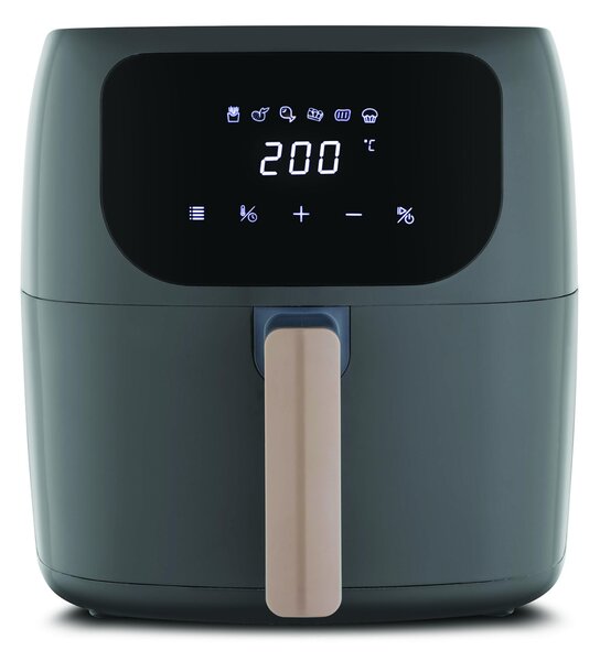 Фритюрник с горещ въздух Crown CAF55L15G, 5.5 л, 1500W