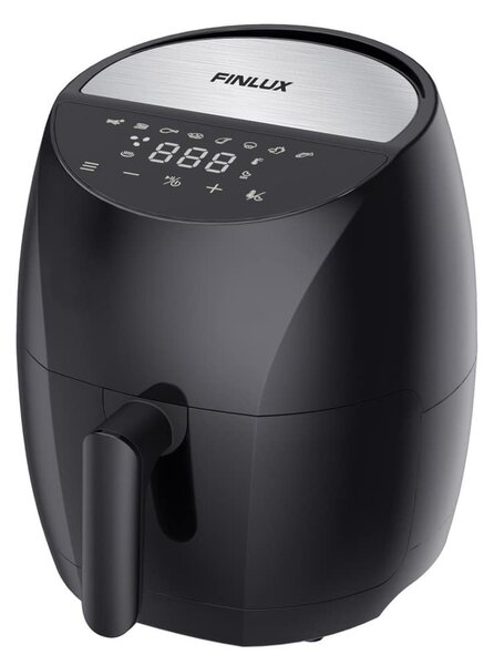 Фритюрник с горещ въздух Finlux FAF-3714TD, 3.7л. вместимост, защита против прегряване, 1400W, черен