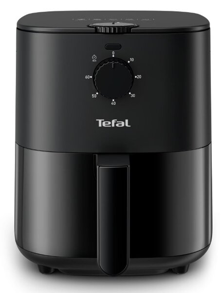 Фритюрник с горещ въздух Tefal Easy Fry Essential EY130815, 3.5 л. вместимост, 5 програми за готвене, 1400W, черен