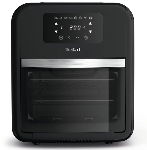 Фритюрник с горещ въздух Tefal FW501815, 11 л. капацитет, 9 програми, 2000W, черен