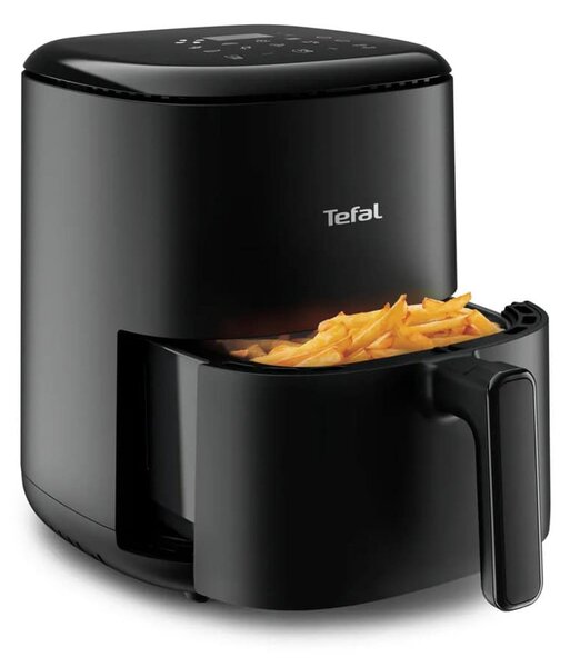 Фритюрник с горещ въздух Tefal Easy Fry Compact EY145810, 3 л. вместимост, 10 програми, 1300W