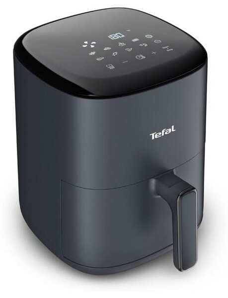 Фритюрник с горещ въздух Tefal Easy Fry Compact, 3 л. вместимост, незалепващо покритие, функция размразяване, 10 програми