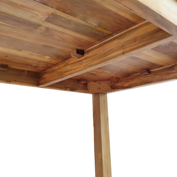 Маса трапезна WOOLY тиково дърво в естествен нюанс 220x90x75см