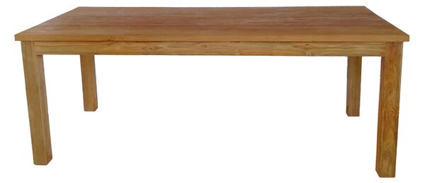 Маса трапезна WOOLY тиково дърво в естествен нюанс 220x90x75см