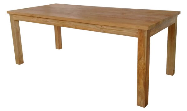 Маса трапезна WOOLY тиково дърво в естествен нюанс 220x90x75см