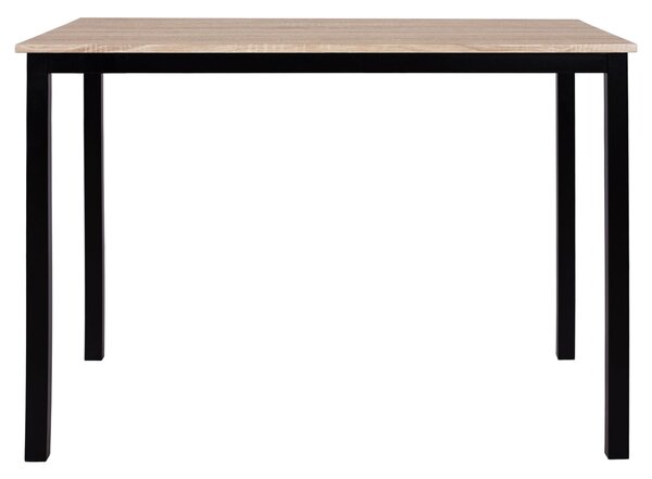 Трапезна маса PANYA 110x70x76см сонома, черни крака