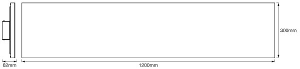 Osram - LED димируемо таванно осветително тяло SMART+ FRAMELESS LED/40W/230V Wi-Fi