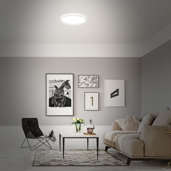 Briloner 7494016-LED RGBW Димируема таванна лампа смарт LED/22W/230V 4000K + с дистанционно управление Wi-Fi Tuya