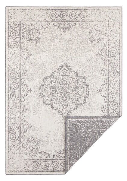 Сив и кремав килим за открито , 120 x 170 cm Cebu - NORTHRUGS