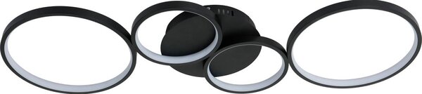 Brilagi - LED таванно осветително тяло ECHO LED/40W/230V 4000K 32x90 cm черно