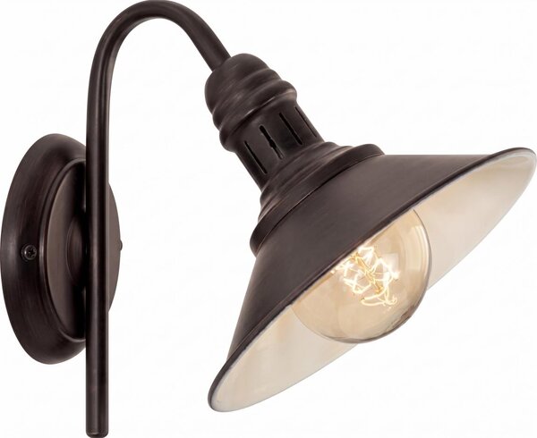 Brilagi - Настенна лампа FORGE 1xE27/60W/230V черна