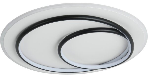 Brilagi - димируемо LED таванно осветително тяло IRIS LED/70W/230V Ø 50 см бяло/черно + ДУ