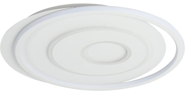 Brilagi - LED таванно осветително тяло IRIS с възможност за димиране LED/83W/230V 46x50 см бяло + дистанционно управление