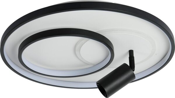 Brilagi - LED плафон с възможност за димиране UNITY LED/60W/230V + 1xGU10/3W бял/черен + дистанционно управление