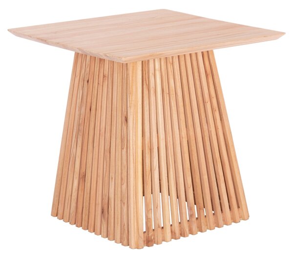 Трапезна маса FRANTZ естествен цвят 80.5x80.5x78.5см