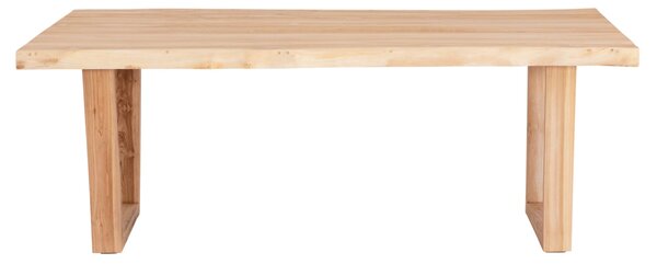 Маса LEOPOLD 200,5x107x76см -натурал тиково дърво