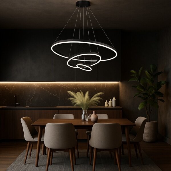 Rabalux 72306 -LED Димируем полилей на кабел ISAURE LED/100W/230V 3000-6500K+DO