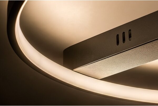 Rabalux 71344 - LED таванен плафон BELIZA LED/45W/230V 3000K 50x55 cm черен
