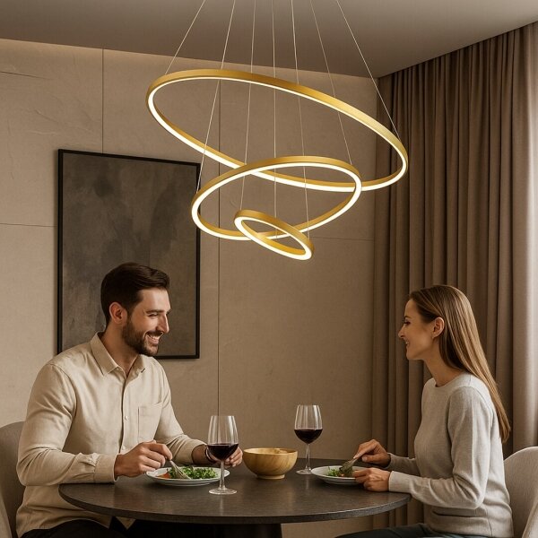 Rabalux 72349 - LED Димируем полилей на кабел BELIZA LED/90W/230V 3000-6500K+DO