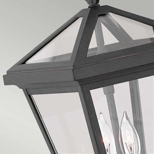 Quintiesse QN-ALFORD-PLACE2-S-MB - Външна стенна лампа ALFORD S 2xE14/40W/230V IP44