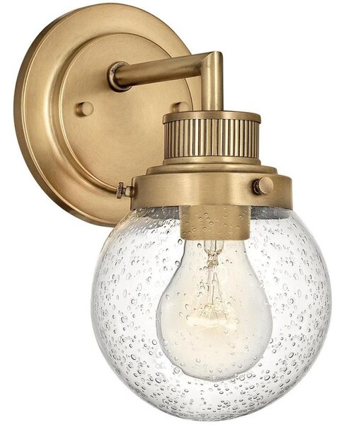 Quintiesse QN-POPPY1-HB-BATH - Стенно осветително тяло за баня POPPY 1xE27/60W/230V IP44 златисто