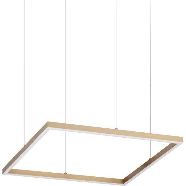 Ideal Lux - LED полилей на кабел ORACLE SLIM LED/33W/230V CRI 90 50x50 cm златен
