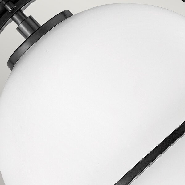 Quintiesse QN-SOMERSET-F-O-BK - Плафон SOMERSET 1xE27/60W/230V, черен
