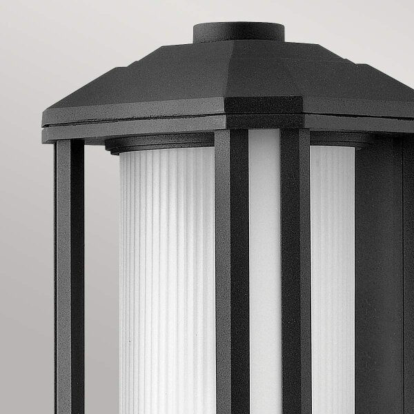 Quintiesse QN-CASTELLE-M-BLK-външно стенно осветително тяло CASTELLE M 1xE27/60W/230V IP44 черно