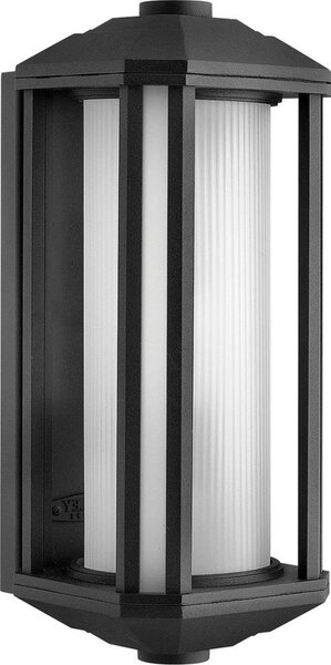 Quintiesse QN-CASTELLE-M-BLK-външно стенно осветително тяло CASTELLE M 1xE27/60W/230V IP44 черно
