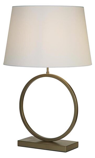 Searchlight EU93102WH - Настолна лампа ELEGANT 1xE27/60W/230V бяла