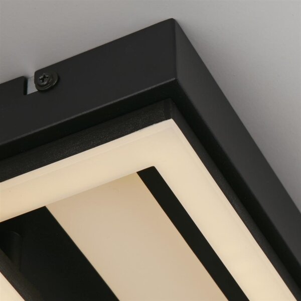 Searchlight 55624BK - LED димируемо таванно осветително тяло OVALOID LED/40W/230V 3000K 30x75 cm