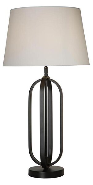 Searchlight EU91101WH - Настолна лампа CHIC 1xE27/60W/230V бяла
