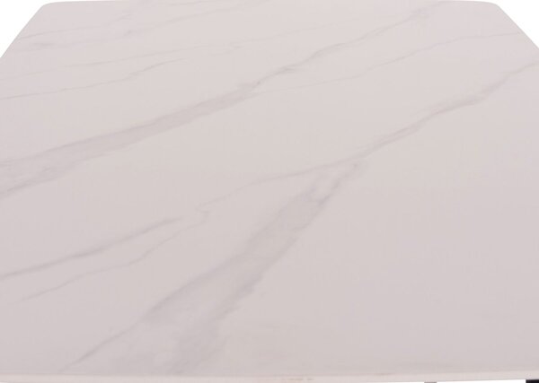 Маса RAVEN с вид на бял мрамор 160x80x74см