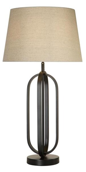 Searchlight EU91101NA - Настолна лампа CHIC 1xE27/60W/230V кремава