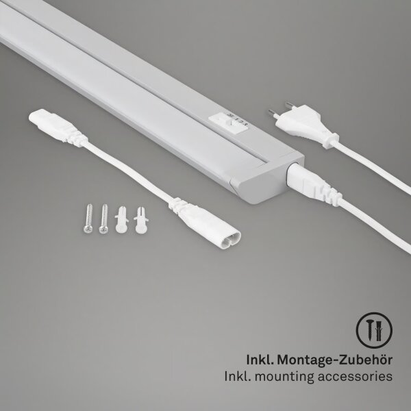 Brilo - LED подшкафно осветително тяло LED/6W/230V 2700/4000/6500K 54,5 см сребристо