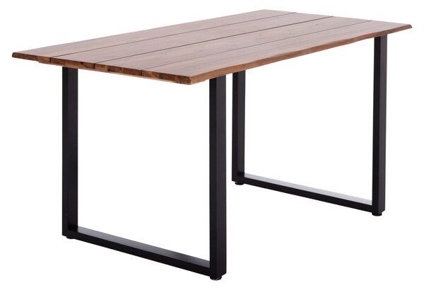 Трапезна маса FRIGGO акациево дърво-2.6см дебелина 140х80х76см