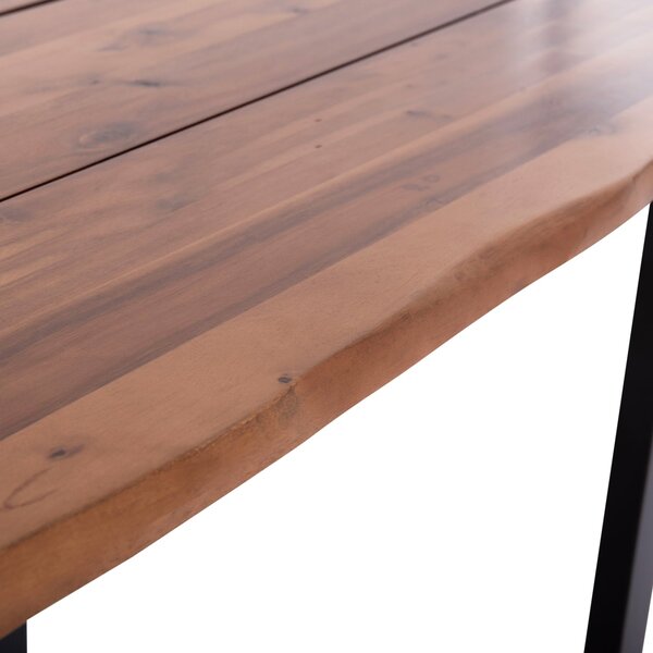 Трапезна маса FRIGGO акациево дърво дебелина на повърхността 2.6cm- 160x80x76h