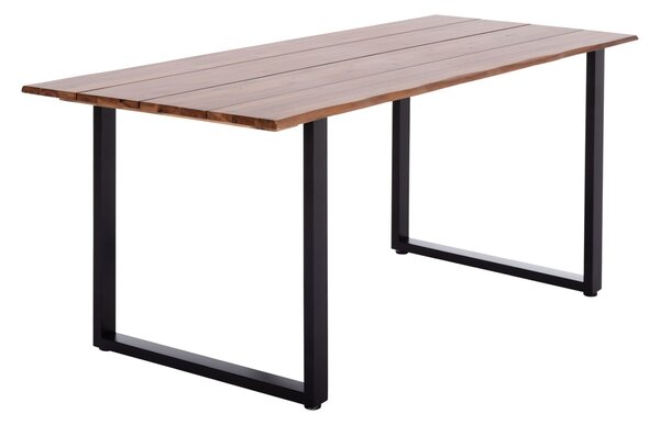 Трапезна маса FRIGGO акациево дърво дебелина на повърхността 2.6cm- 160x80x76h