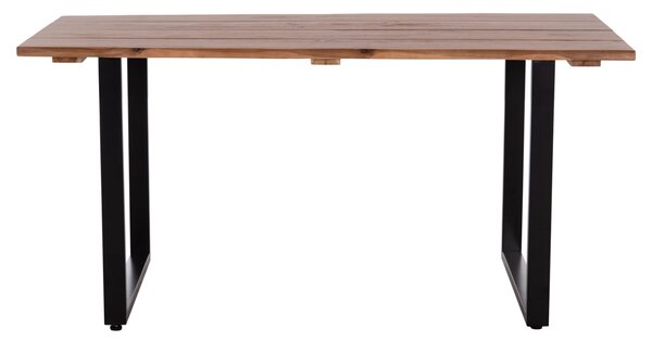 Трапезна маса FRIGGO акациево дърво дебелина на повърхността 2.6cm- 160x80x76h