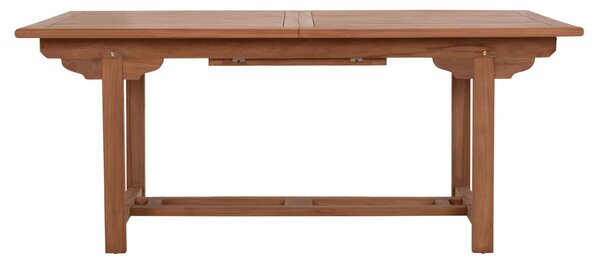 Разтегателна маса CRANDER натурално тиково дърво 180-240x100x76см