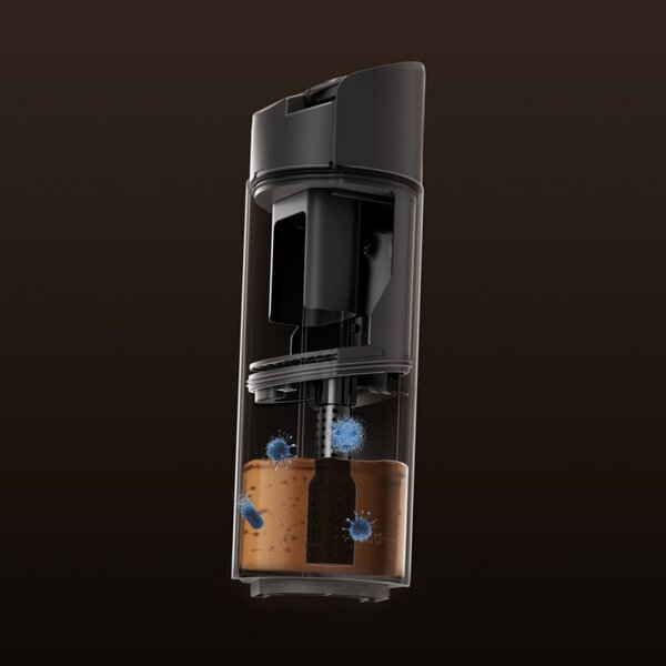 Вертикална прахосмукачка и моп Dreame H12 Pro FlexReach HHR44A, 400W, 18000Pa, 50 мин, 4 режима, Измиване при 90°C, Самопочистване & Самоподсушаване, LED дисплей, Черен