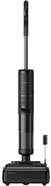 Вертикална прахосмукачка и моп Dreame H12 Pro FlexReach HHR44A, 400W, 18000Pa, 50 мин, 4 режима, Измиване при 90°C, Самопочистване & Самоподсушаване, LED дисплей, Черен
