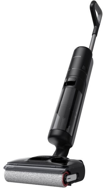 Вертикална прахосмукачка и моп Dreame H12 Pro FlexReach HHR44A, 400W, 18000Pa, 50 мин, 4 режима, Измиване при 90°C, Самопочистване & Самоподсушаване, LED дисплей, Черен