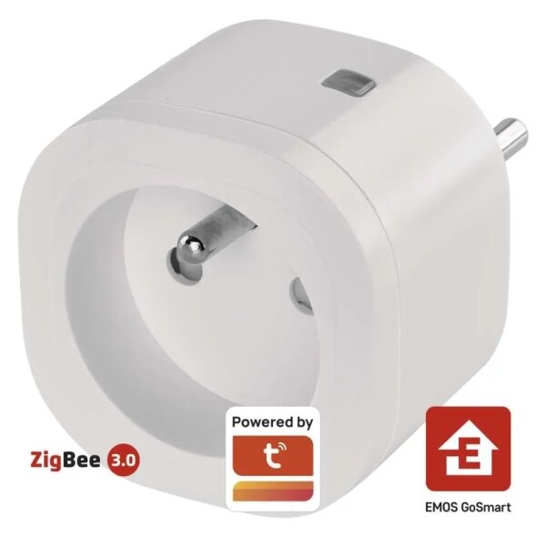 Умен контакт GoSmart 3680W/230V с Tuya управление