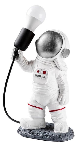 Детска лампа ASTRONAUT 1xE27/40W/230V сребриста/бяла