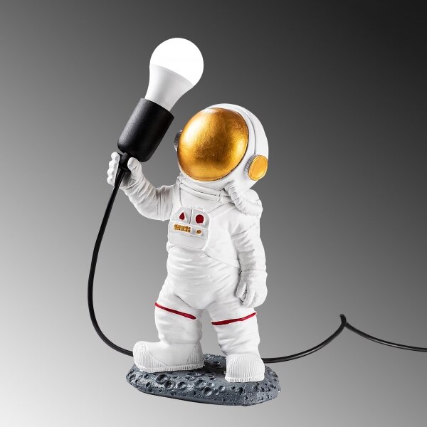 Детска нощна лампа ASTRONAUT 1xE27/40W/230V медна/бяла