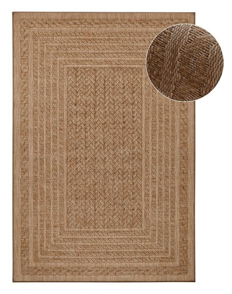 Кафяв килим за открито и закрито 120x170 cm Limonero – Hanse Home