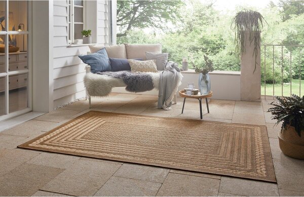 Кафяв килим за открито и закрито 120x170 cm Limonero – Hanse Home